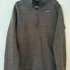 Patagonia Men's ‘Better Sweater’ Brown 1/4 Zip